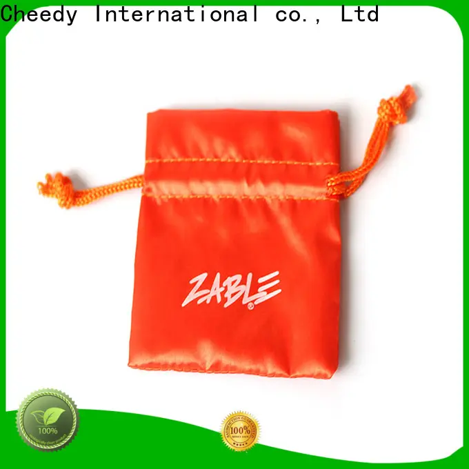 Cheedy Top satin jewelry pouch supply for jewelry 1