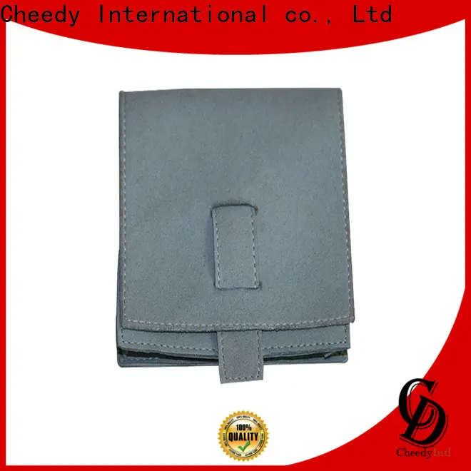 Cheedy Top suede gift bags supply for watch 1