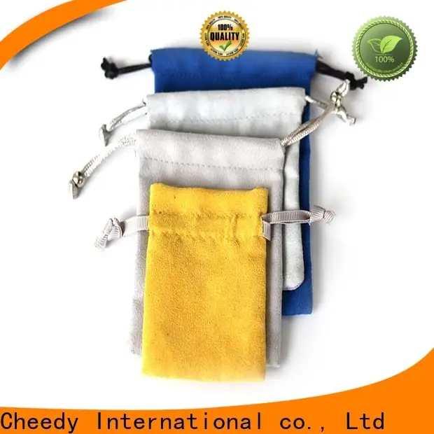 High-quality orange suede handbag jewelry company for jewelry 1