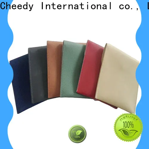 Custom book binding materials pu company for necklace 1