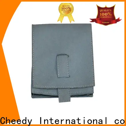 Cheedy Top suede watch pouch supply for watch 1