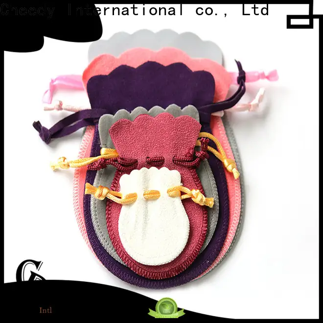Cheedy jewellery wholesale velvet gift bags manufacturers for necklace 1