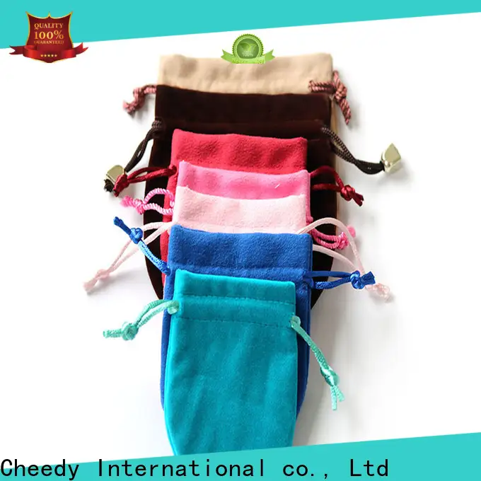Cheedy Wholesale velvet box manufacturer factory for jewelry 1