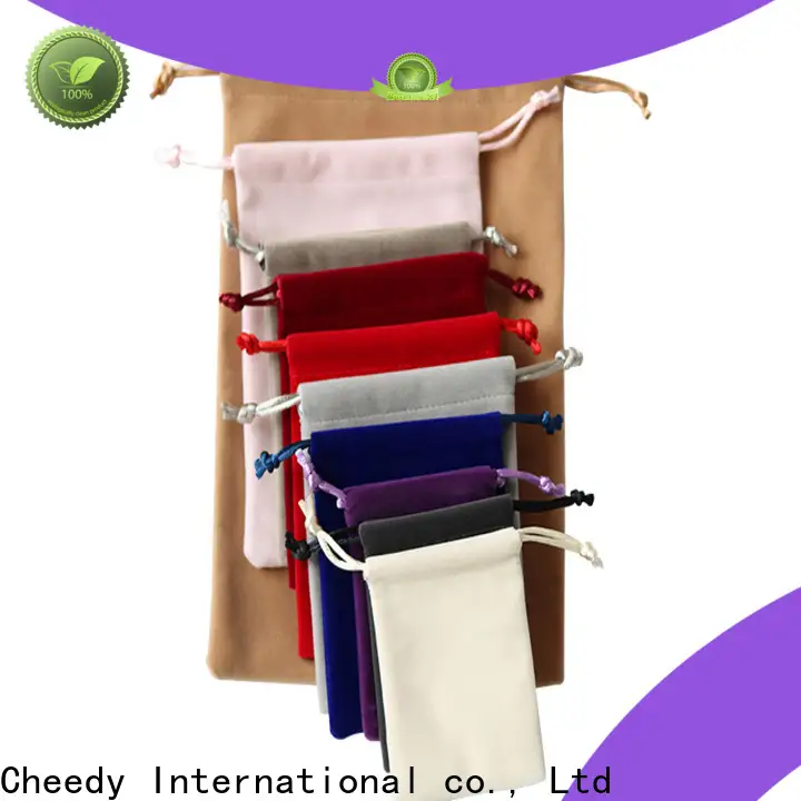 Cheedy High-quality black velvet necklace gift box factory for necklace 1