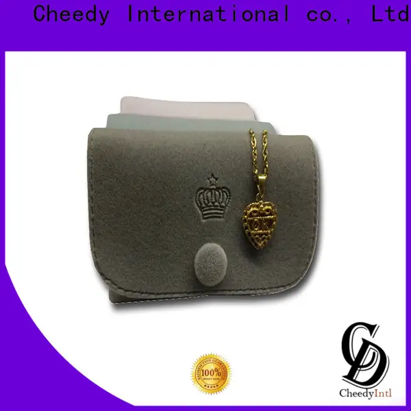 Top large velvet gift bags velvet company for necklace 1