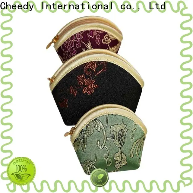 Cheedy Wholesale silk jewelry bags for business for necklace 1