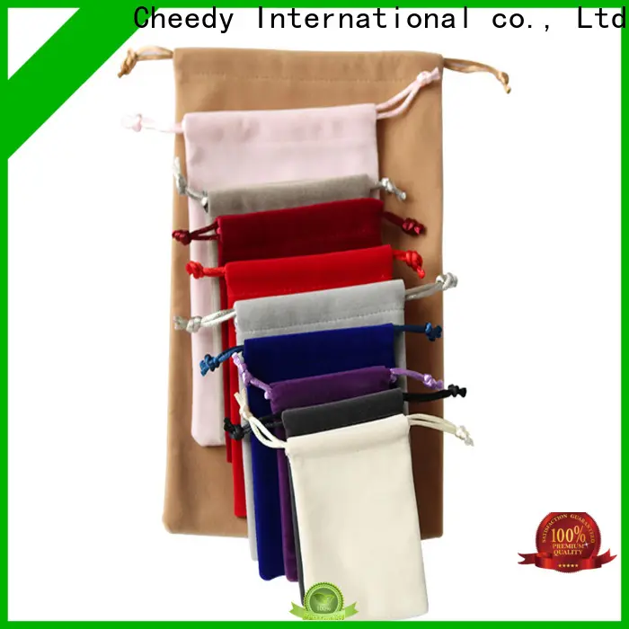 Wholesale christmas velvet gift bags jewelry for business for necklace 1
