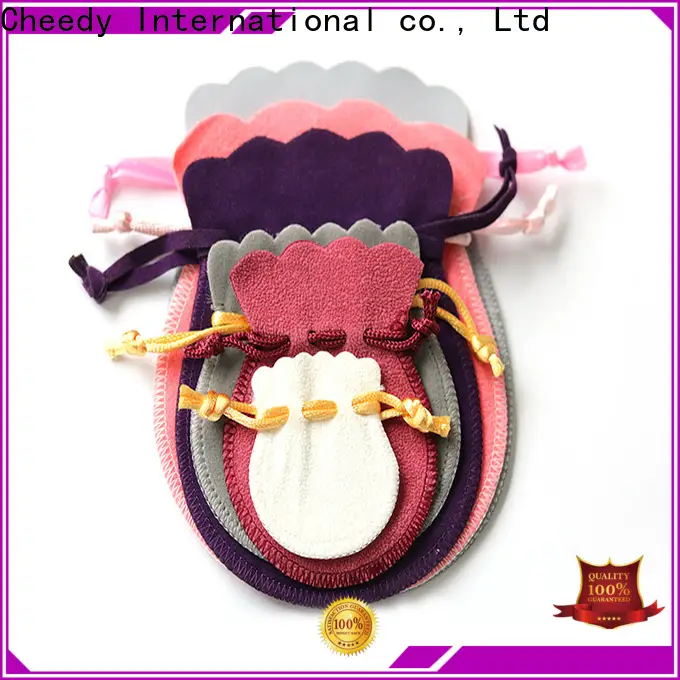 Cheedy velvet printed velvet bags factory for watch 1