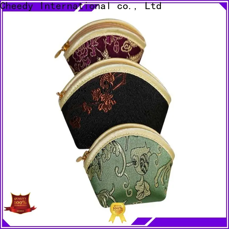Cheedy Custom silk gift bags for business for necklace 1