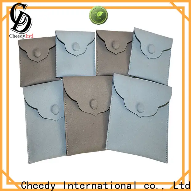 Cheedy jewelry leather gift boxes wholesale factory for jewelry 1