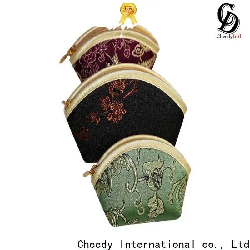 Cheedy Wholesale silk jewelry pouches supply for jewelry 1