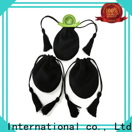 Best black velvet pouches wholesale pouches factory for necklace 1