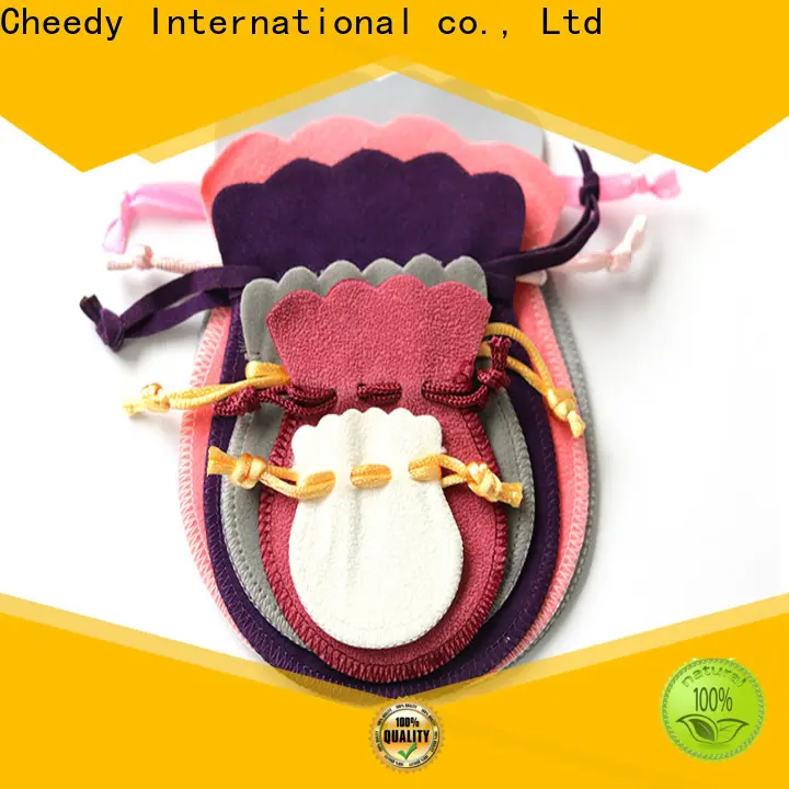 Cheedy jewellery velvet ring pouch company for watch 1