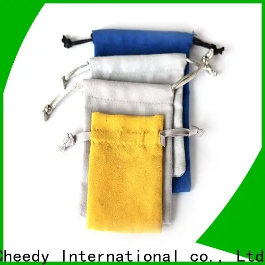 Cheedy Wholesale velvet drawstring pouch wholesale supply for jewelry 1