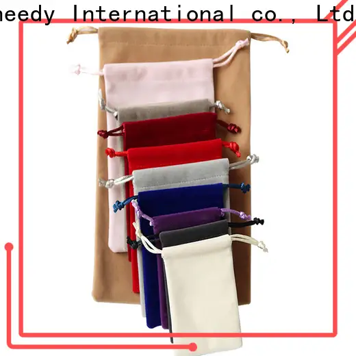 Best velvet packaging bags price for business for jewelry 1