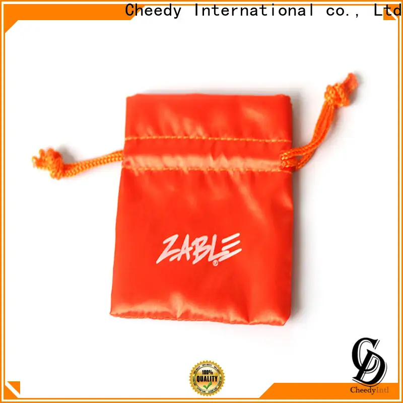 Cheedy Wholesale little silk bags manufacturers for necklace 1