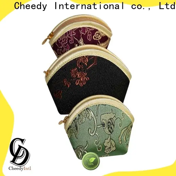 Top silk travel pouch brocade manufacturers for ring 1