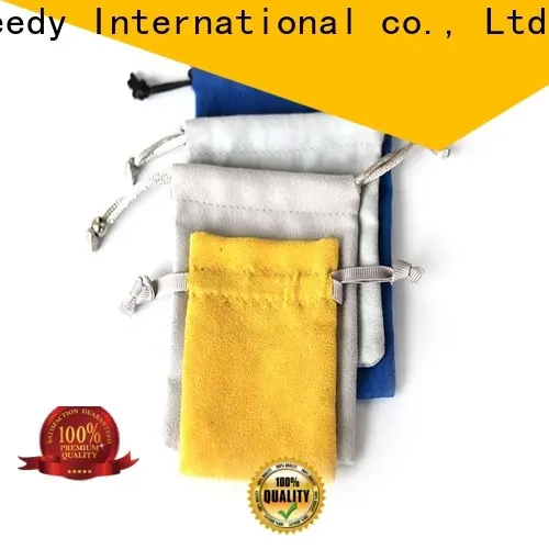 Cheedy New suede pouch bag manufacturers for ring 1