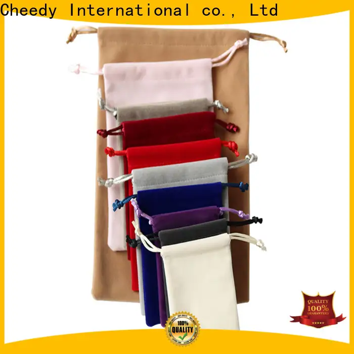 Cheedy High-quality velvet presentation box manufacturers for ring 1