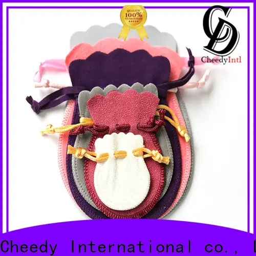Cheedy Wholesale velvet pouches bulk supply for jewelry 1