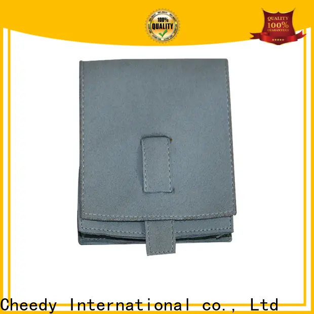 Custom suede tassel bag suede factory for watch 1
