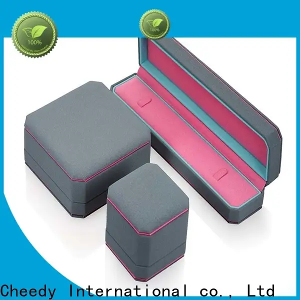 Cheedy High-quality cheap boxes for jewelry company for ring 1