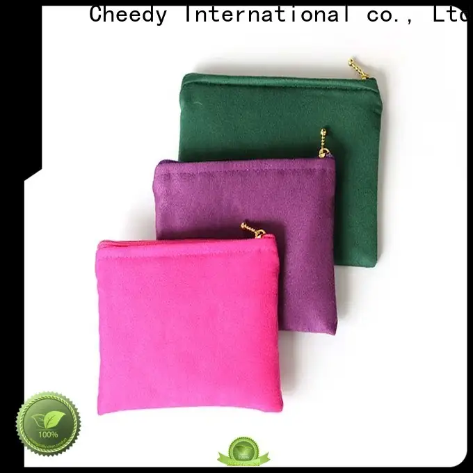 Latest suede makeup bag jewellery for business for watch 1