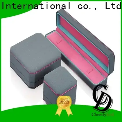 Cheedy jewelry earring gift boxes wholesale company for ring 1