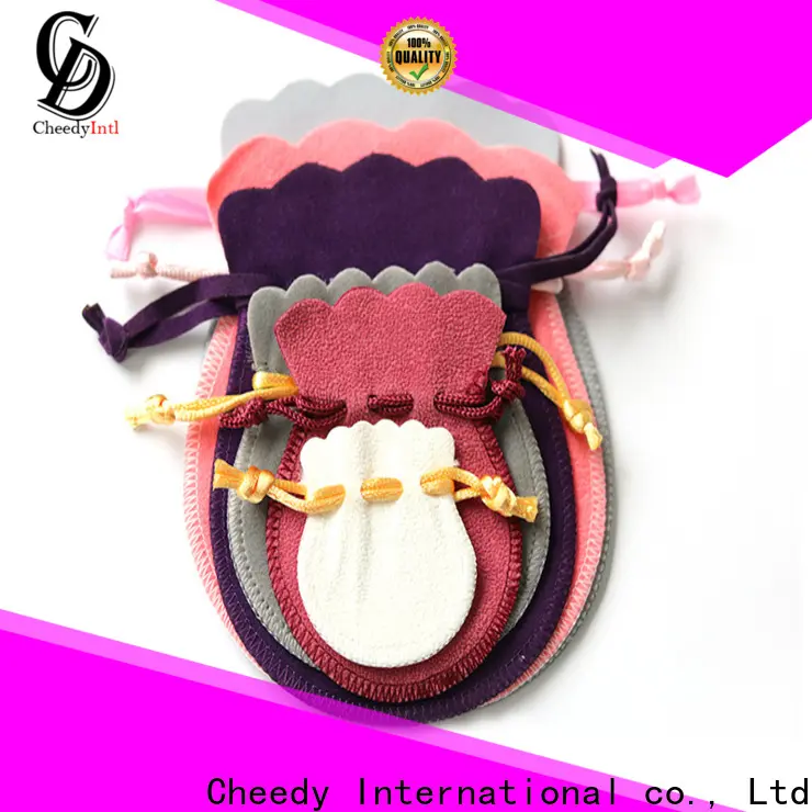 Cheedy jewelry velvet gift bags wholesale supply for jewelry 1