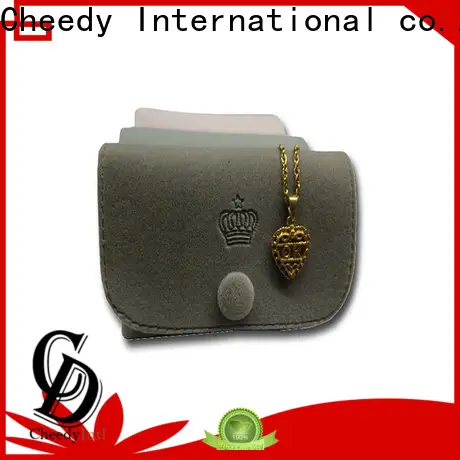 Cheedy bags velvet necklace box company for ring 1