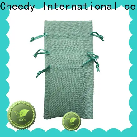 Cheedy Custom jute handbags supply for jewelry 1