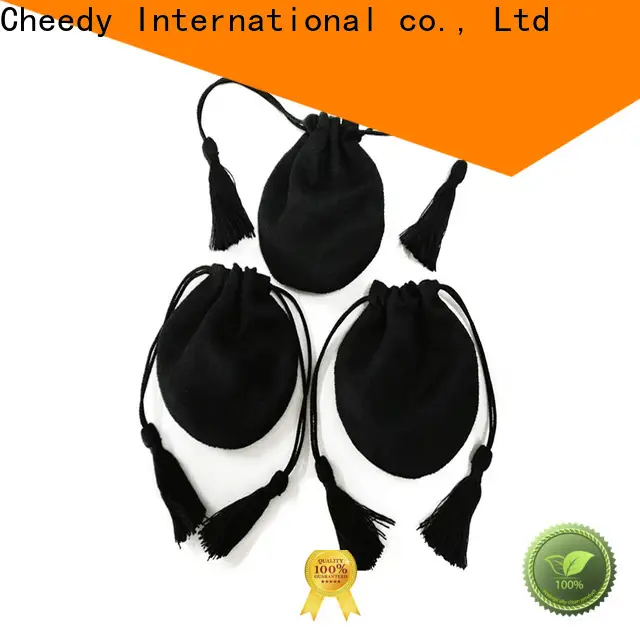 New velvet pouches for gifts bags for business for necklace 1