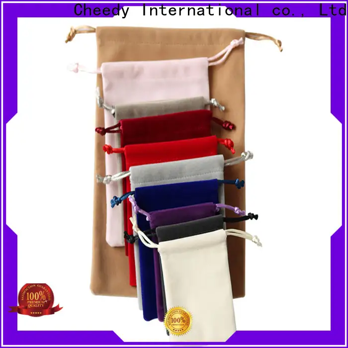 High-quality custom velvet drawstring bags watch suppliers for ring 1