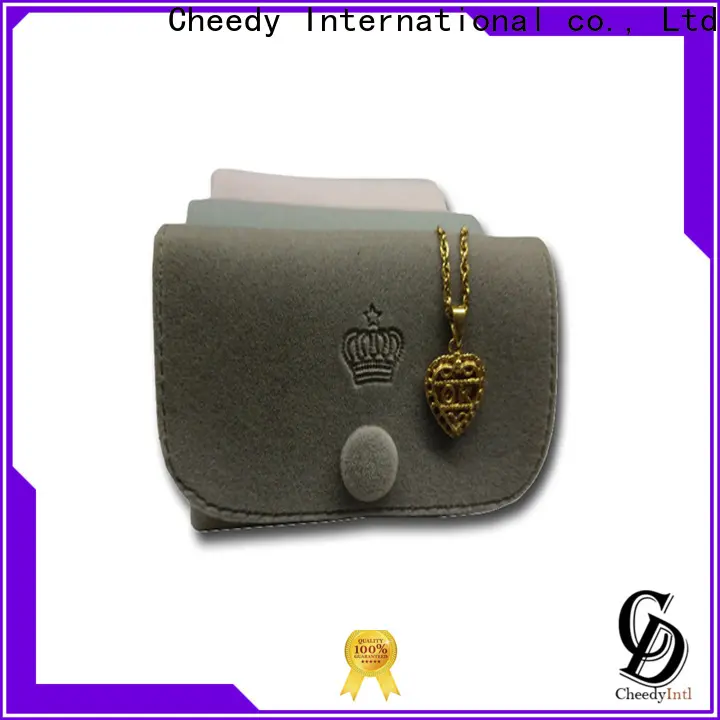 Top black velvet film bags supply for necklace 1