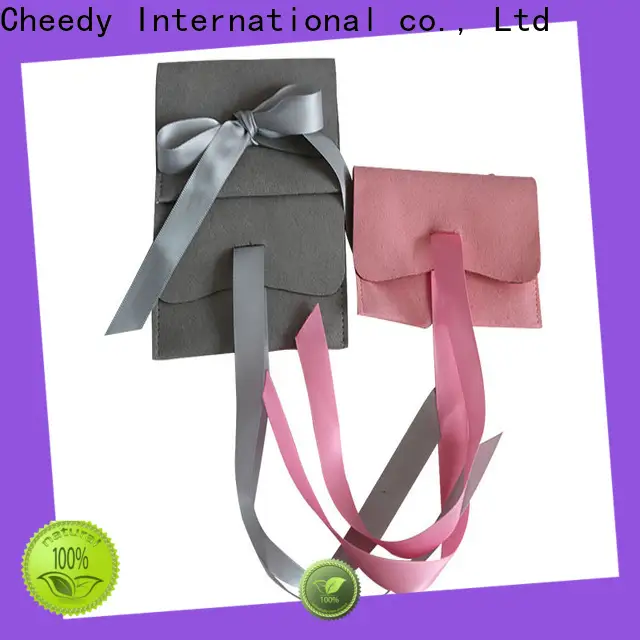 Cheedy Top suede pouch manufacturers for watch 1