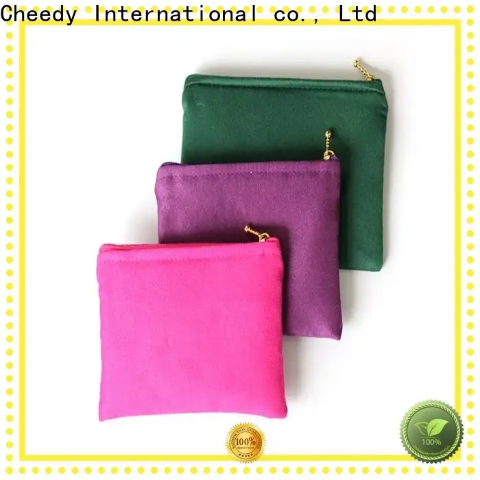 Cheedy jewellery drawstring jewelry pouch wholesale company for necklace 1