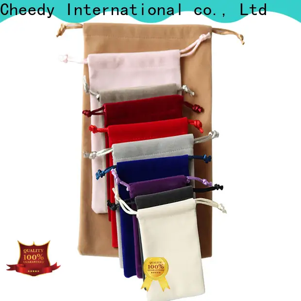Custom purple velvet bag velvet suppliers for watch 1