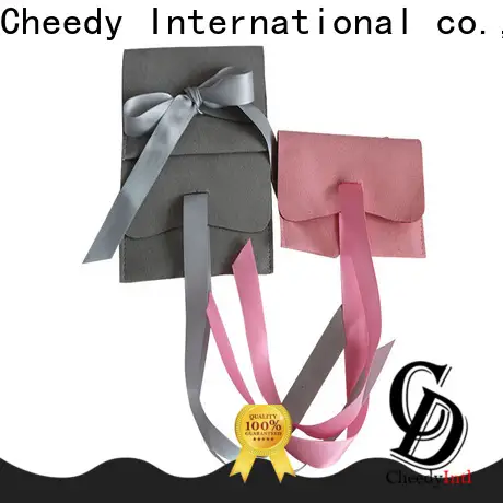Cheedy New black velvet bags wholesale factory for jewelry 1