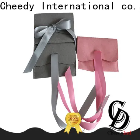 Cheedy New black velvet bags wholesale factory for jewelry 1