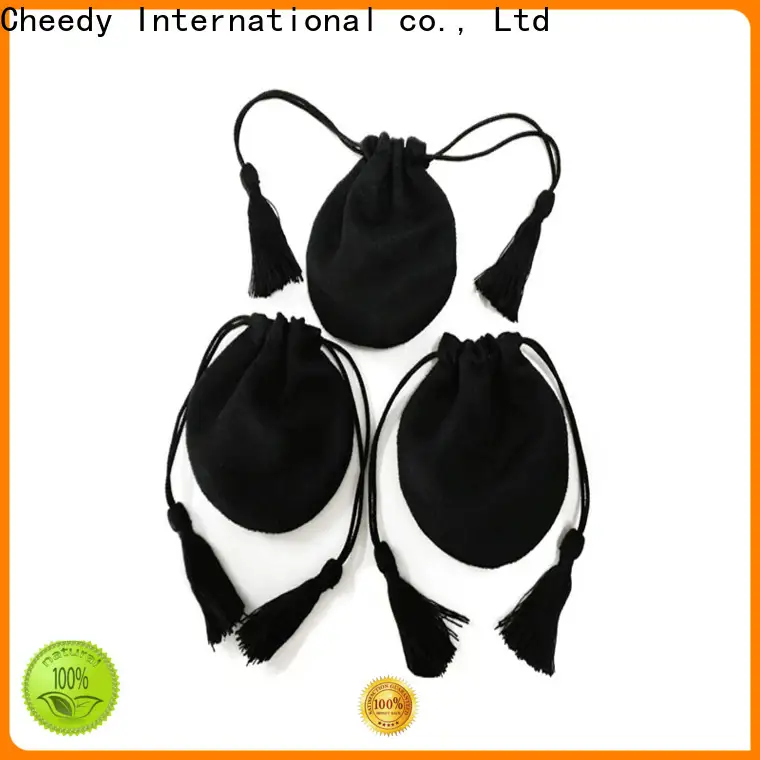 Cheedy New suede jewelry pouch supply for watch 1