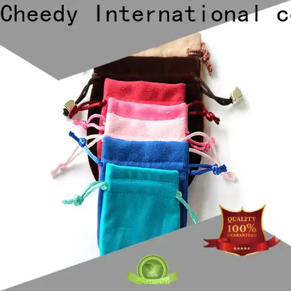 Cheedy jewelry velvet bags pouches for business for necklace 1