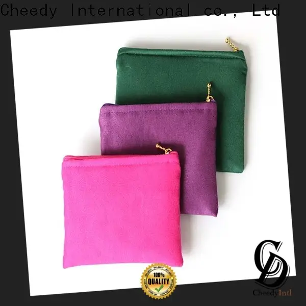 Cheedy pouches suede pouches wholesale factory for jewelry 1