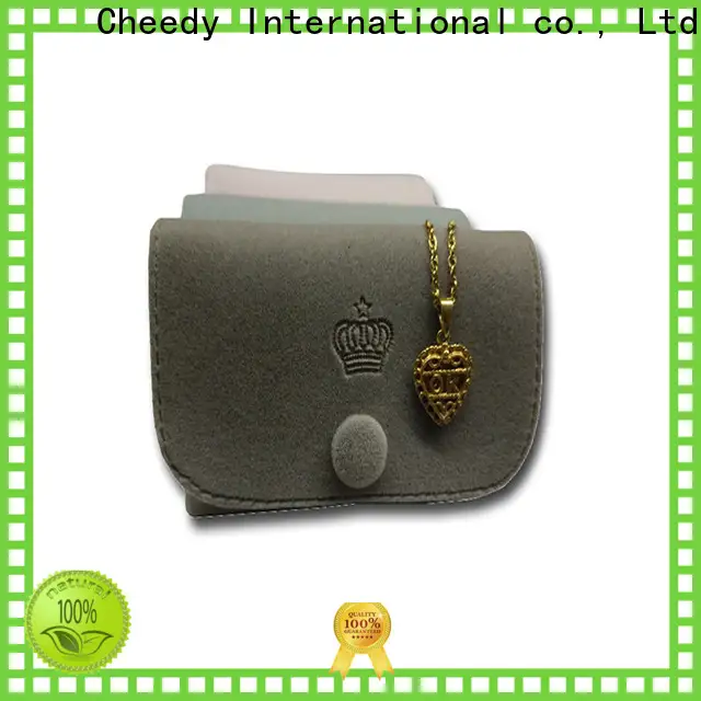 Cheedy Custom velvet pouches for gifts factory for jewelry 1