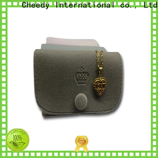 Cheedy Custom velvet pouches for gifts factory for jewelry 1