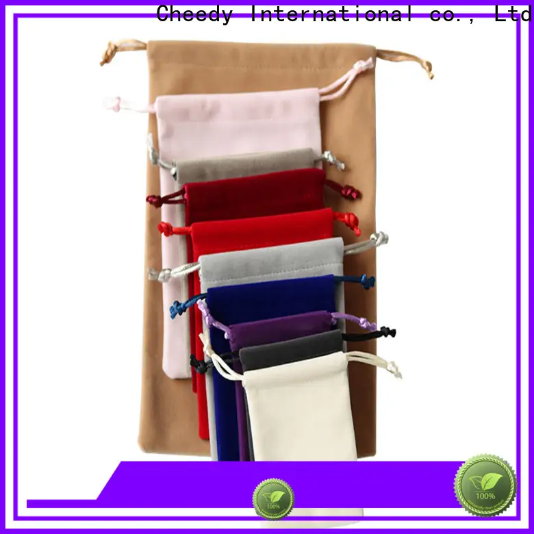 Cheedy High-quality velvet bags bulk manufacturers for jewelry 1