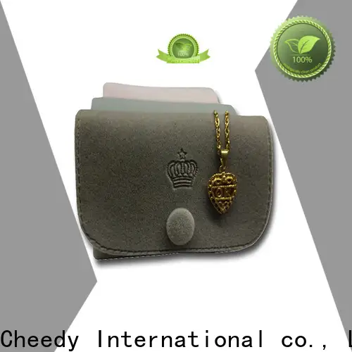 Cheedy Latest custom velvet jewelry bags supply for watch 1