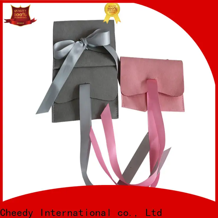 Cheedy customised jewellery pouch bag suppliers for jewelry 1