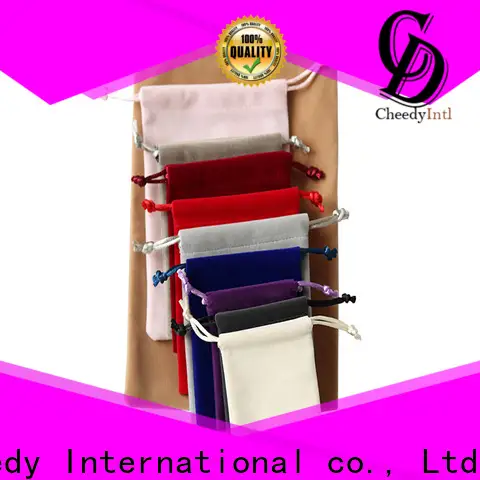 Cheedy jewelry velvet gift box factory for watch 1