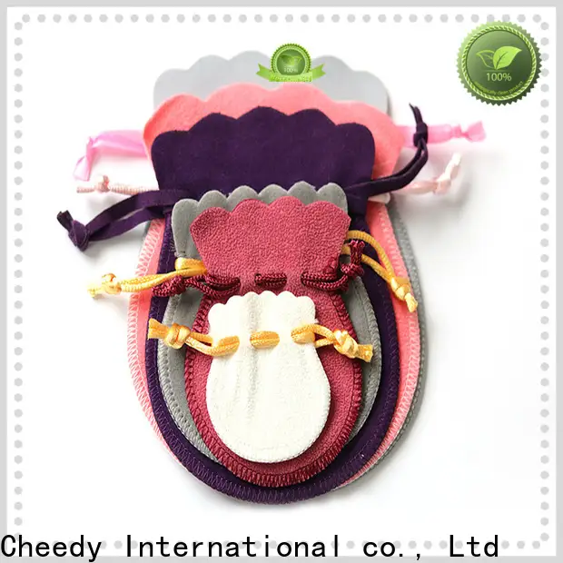 Cheedy jewellery large velvet gift bags manufacturers for necklace 1