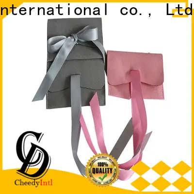 Latest small suede pouch pouches for business for ring 1